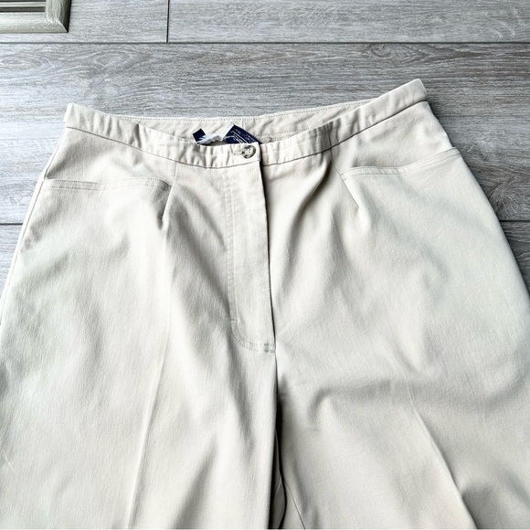 TILLEY ENDURABLES Beige Straigjt  Leg Cropped Outdoor Pants - Picture 3 of 13